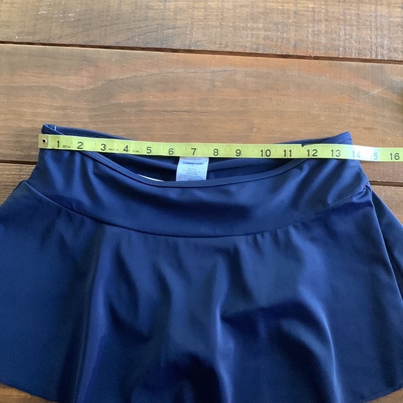 Lands’ End Dark Blue Swim Bottom / Skirt, 16 - Picture 6 of 9